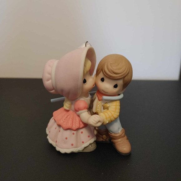 Hallmark Keepsakes Disney Precious Moments: Toy Story Woody Bo Peep Ornament NIB - Picture 1 of 6